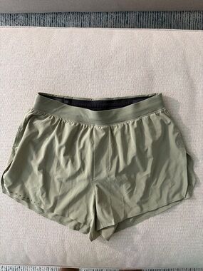 lululemon athletica Olive Green Men's Athletic Shorts